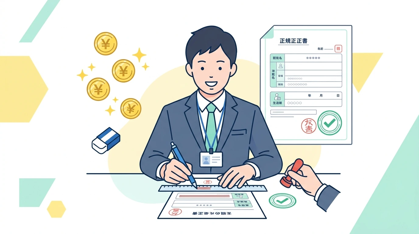 【2026年最新】年末調整の書き方を徹底解説!申告書の変更点と迷わない記入の手順の完了・申告イメージイラスト