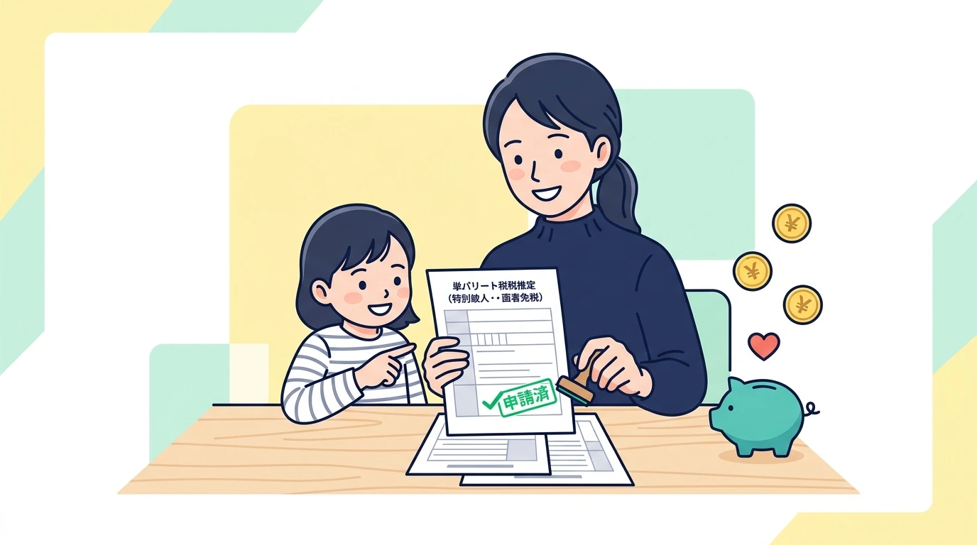 ひとり親控除・寡婦控除とは？年末調整の対象条件と違いを分かりやすく解説のイメージイラスト