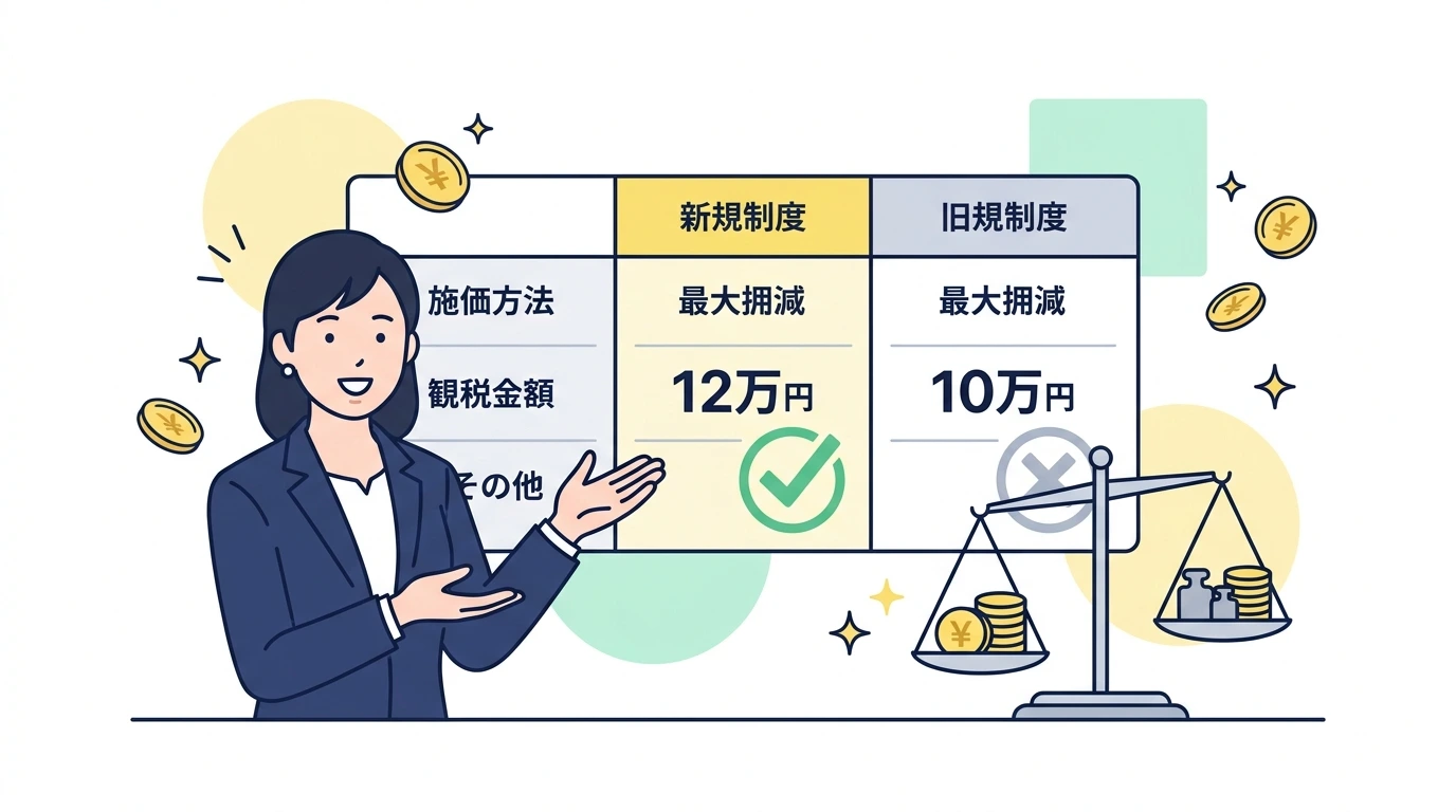 年末調整の生命保険料控除とは?新制度・旧制度の違いと計算方法まとめの制度・手続きイメージイラスト