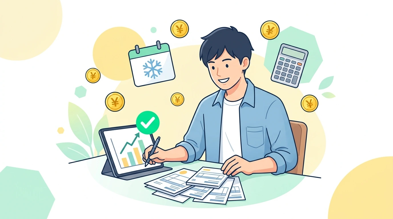 「所得の見積額」がわからない！12月の残業代やボーナスが未確定なときの計算・対処法のイメージイラスト