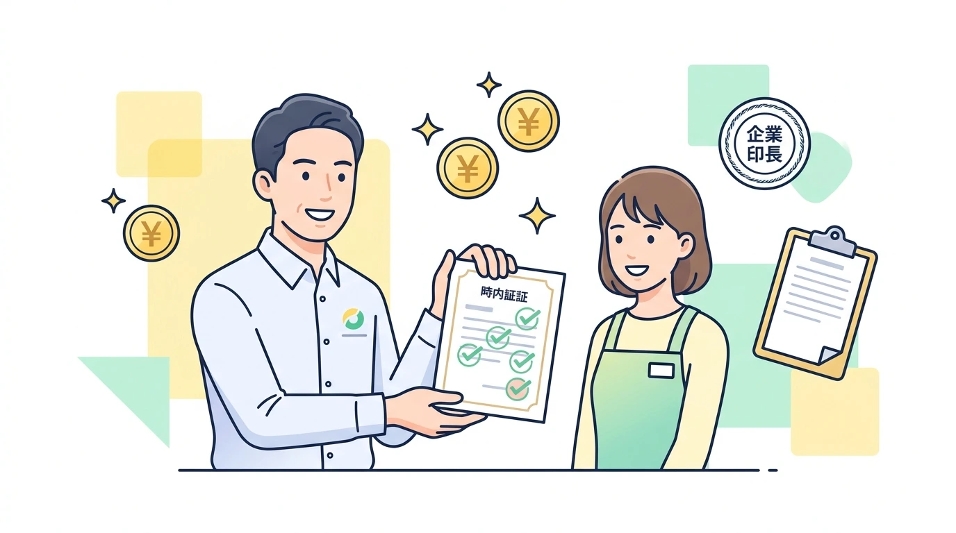 130万円の壁を超えても扶養に残れる「年収の壁・支援強化パッケージ」の使い方の計算・シミュレーションイメージイラスト