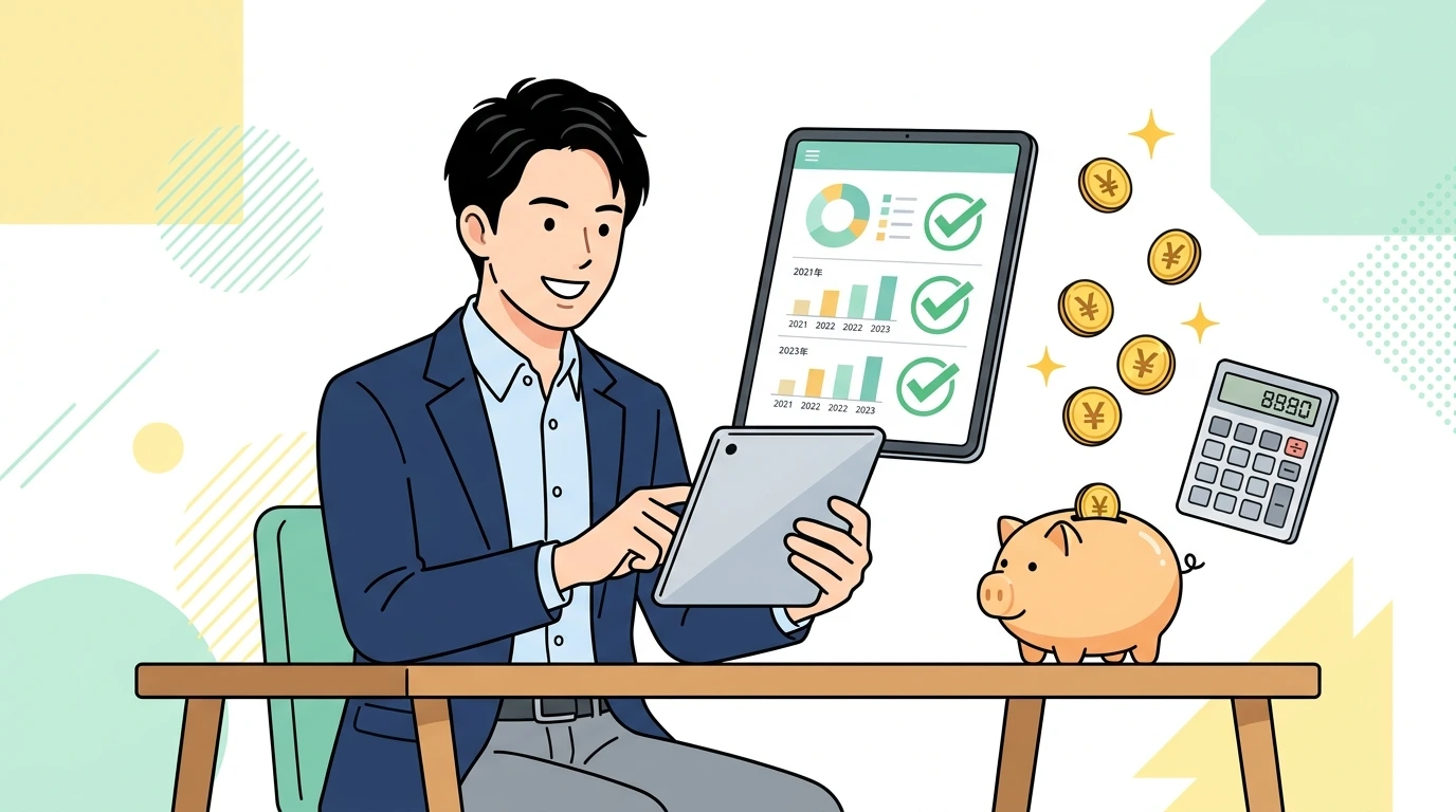 【ふるさと納税と年末調整】ワンストップ特例を使えば年末調整だけで完結する?確定申告との決定的な違いの制度・手続きイメージイラスト