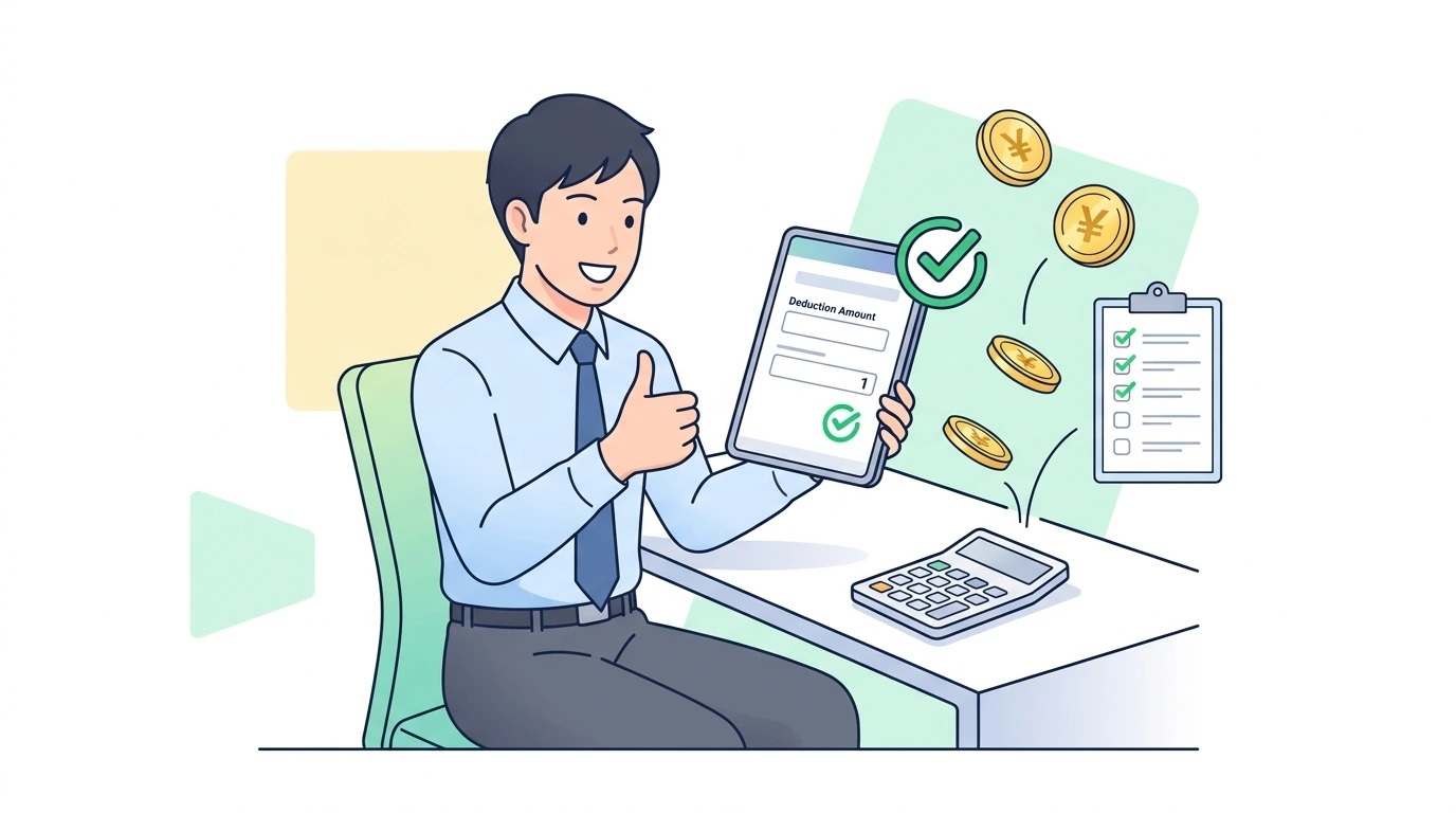 年の途中で「転職・中途入社」した人の年末調整!前職の源泉徴収票の提出が絶対に必要な理由の制度・手続きイメージイラスト
