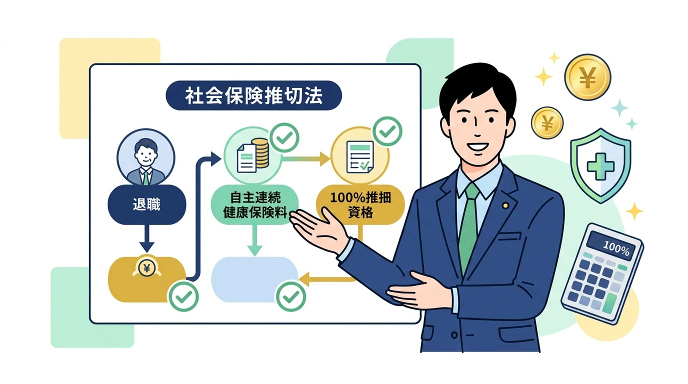 源泉徴収票が届かない時も還付金を1円も減らさない全対処法の制度・手続きイメージイラスト