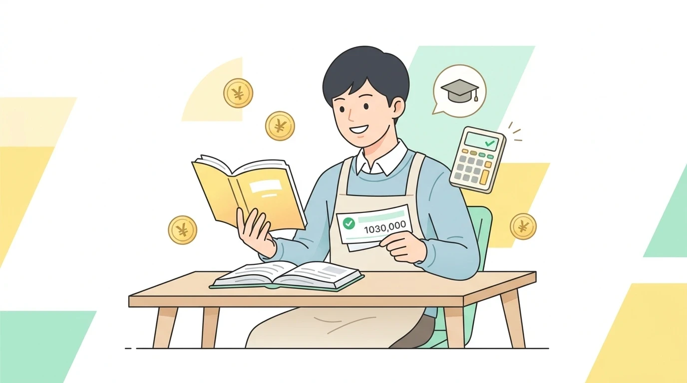 ストックオプション行使の税金、適格SOなら行使時は非課税の完了・申告イメージイラスト